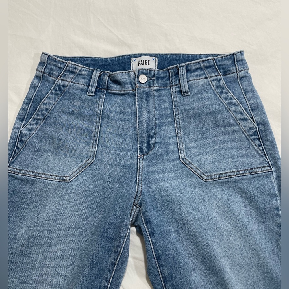 PAIGE Sky Blue Denim Jeans